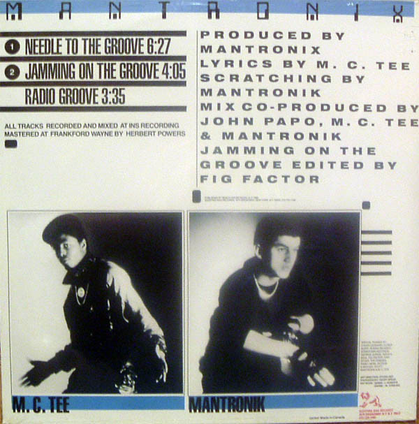 Mantronix - Needle To The Groove (12