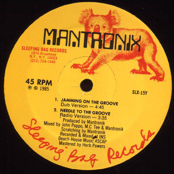 Mantronix - Needle To The Groove (12