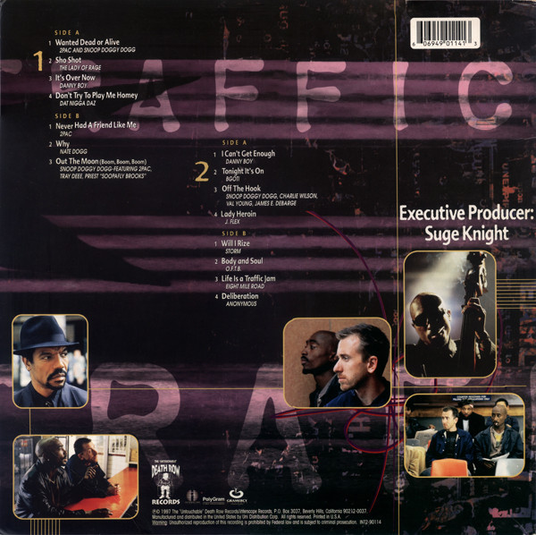 Various - Gridlock'd - The Soundtrack (2xLP, Comp) - BullTrax Records