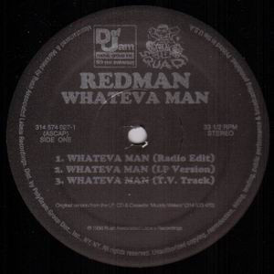 Redman – Whateva Man 12inch Redman - Whateva Man (12