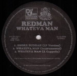 Redman – Whateva Man 12inch Redman - Whateva Man (12