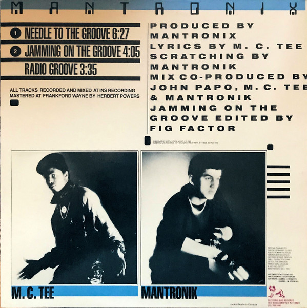 Mantronix - Needle To The Groove (12