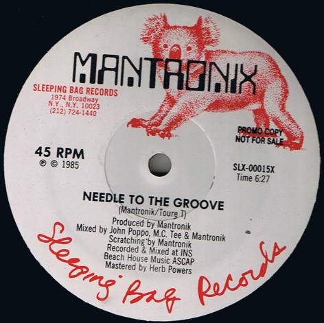 Mantronix - Needle To The Groove (12