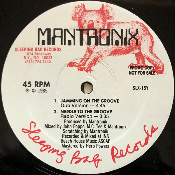 Mantronix - Needle To The Groove (12