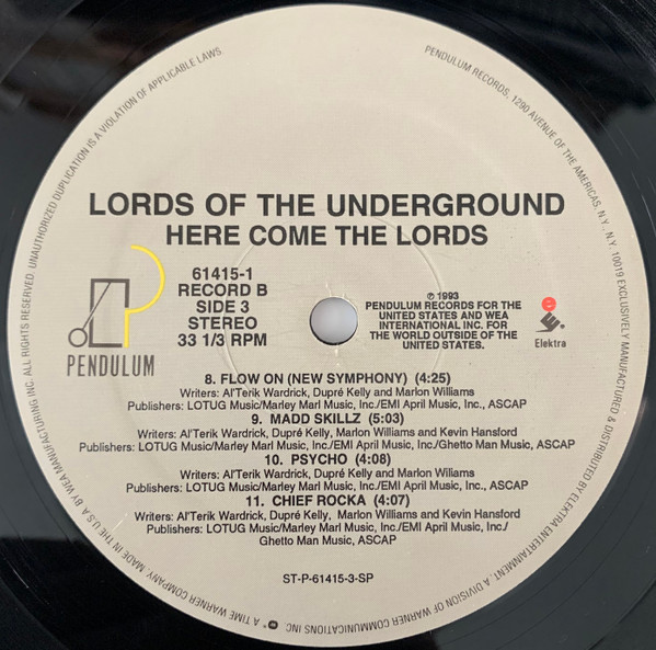 Lords Of The Underground - Here Come The Lords (2xLP, Album