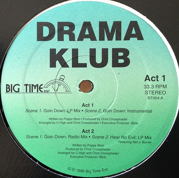 激レア!!★Drama Klub - Goin' Down★VERY RARE Drama - Down Hear No Evil ⁄ Klub Goin' Club KLUB Goin ‎- (Full