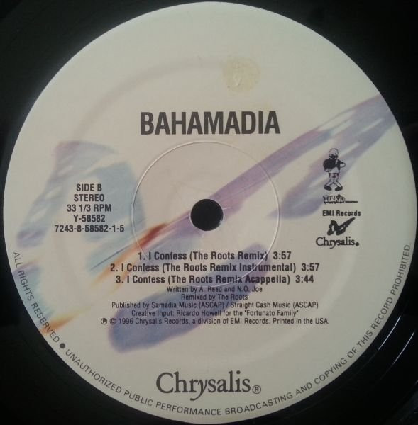 BAHAMADIA / i confess ほぼ新品2枚セット 96 CD・DVD・ブルーレイ BAHAMADIA / i confess