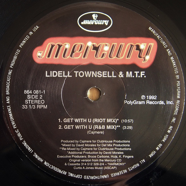 Lidell Townsell & M.T.F. - Get With U (12