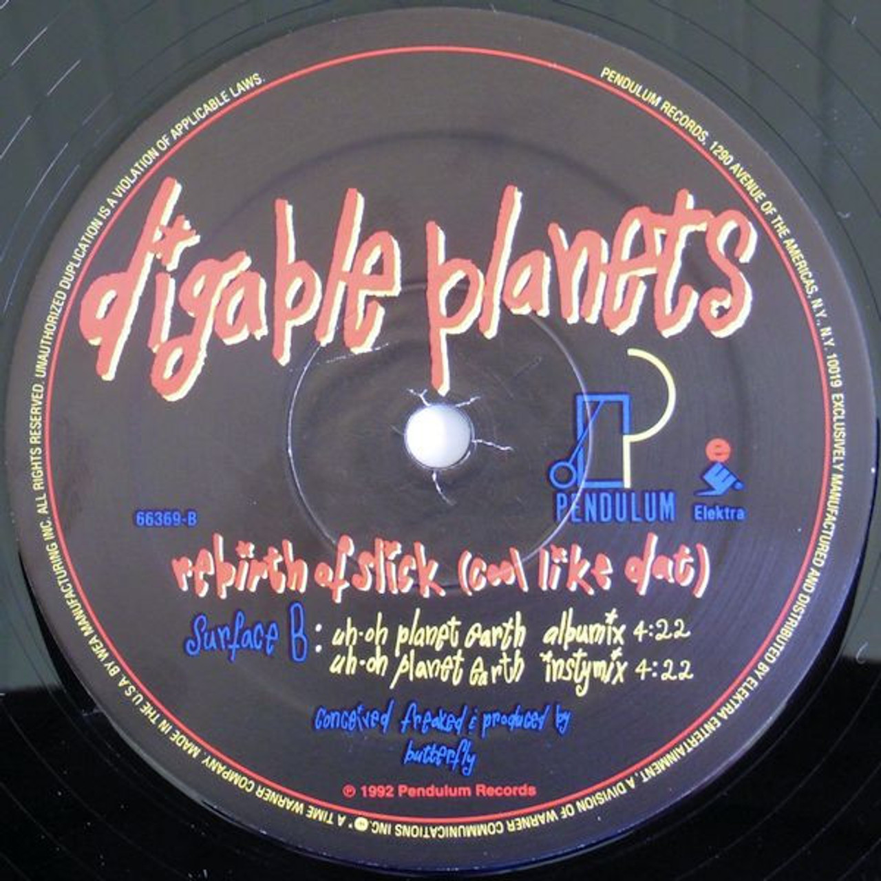 Digable Planets Rebirth Of Slick レコード Digable Planets - Rebirth Of Slick (Cool Like Dat) (12