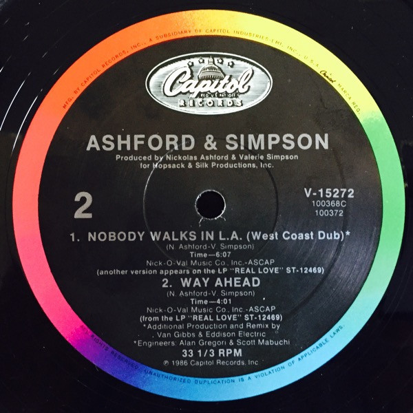 Ashford And Simpson* - Nobody Walks In L.A. (12