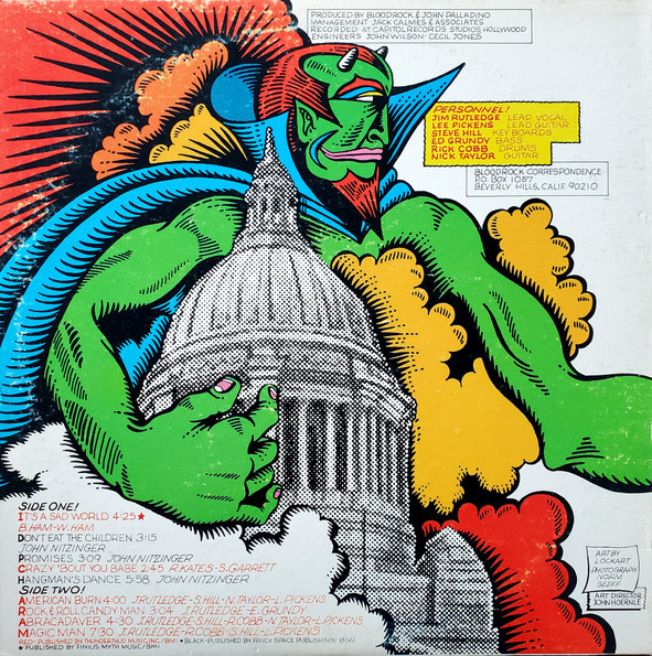 Bloodrock – - (LP, U.S.A. Album, | Blood Records Jac) Vinyl 0