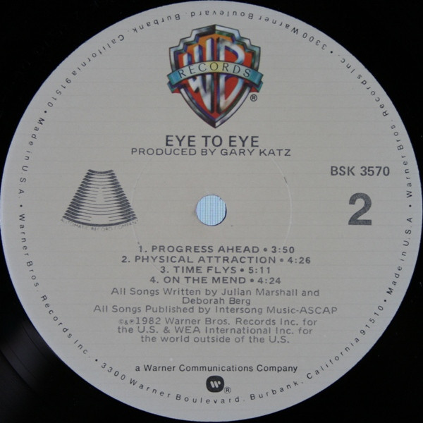 Eye To Eye (2) - Eye To Eye (LP, Album, Jac)_3082740554 - BullTrax