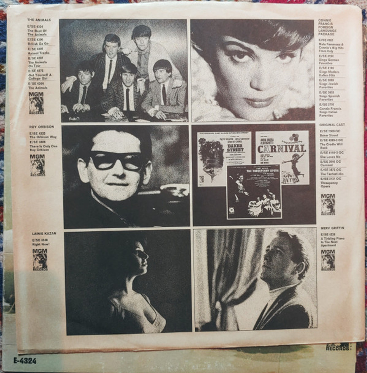 The Animals - The Best Of The Animals (LP, Comp, Mono, MGM