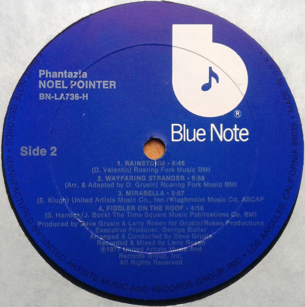 Noel Pointer - Phantazia (LP, Album)_3111779019 - BullTrax Records