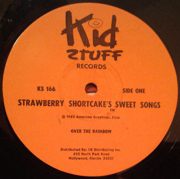 Strawberry Shortcake - Sweet Songs (LP, Album) - BullTrax Records