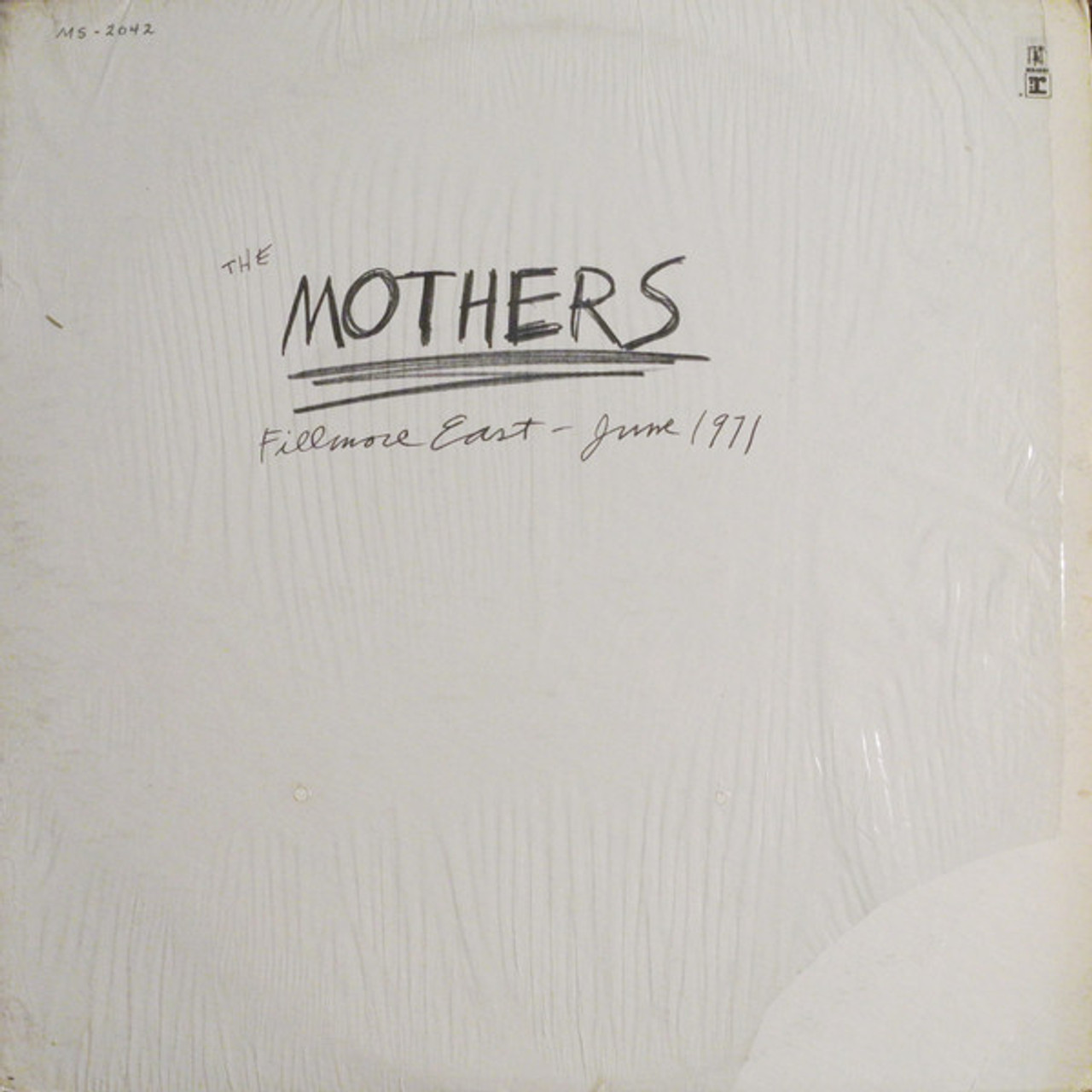 欧3discs LP Mothers Fillmore East - June 1971 ZR20038F Zappa Records /00780 The Mothers – Fillmore East - June 1971 – 3 x Vinyl (50th