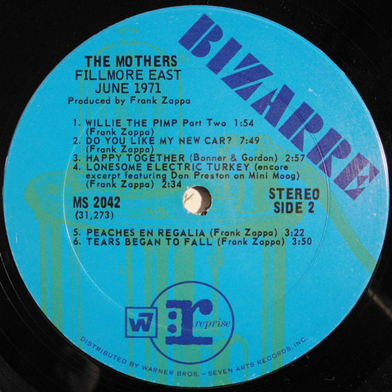 欧3discs LP Mothers Fillmore East - June 1971 ZR20038F Zappa Records /00780 Fillmore East - June 1971 - Album by Frank Zappa | Spotify