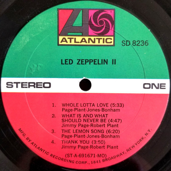 Led Zeppelin - Led Zeppelin II (LP, Album, 