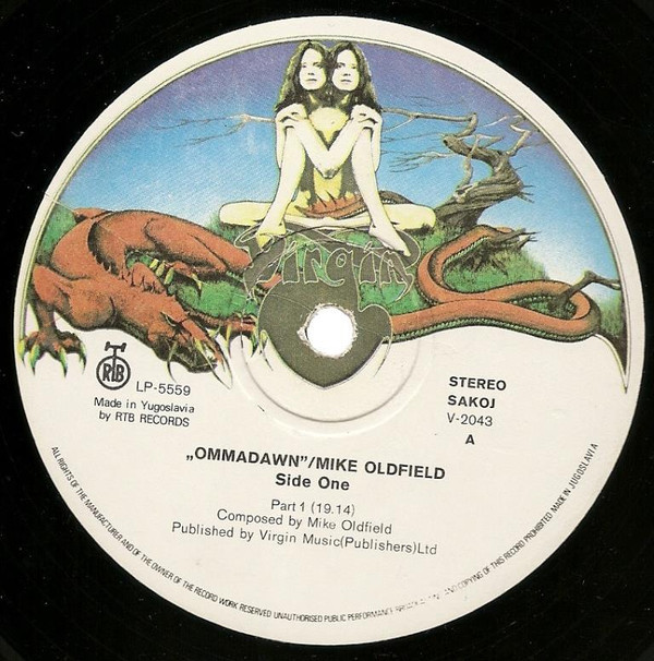 Mike Oldfield - Ommadawn (LP, Album) - BullTrax Records