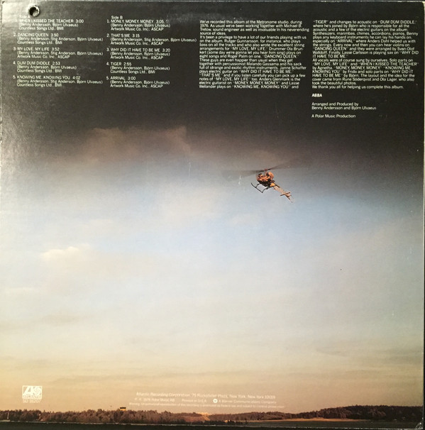 ABBA - Arrival (LP, Album, Mon) - BullTrax Records