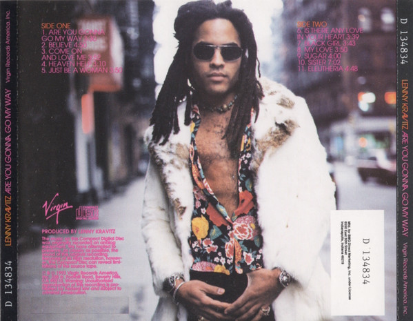 Lenny Kravitz - Are You Gonna Go My Way (CD, Album, Club, BMG