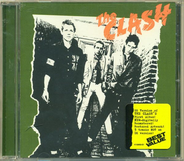 The Clash - The Clash (CD, Album, RE, RM) - BullTrax Records