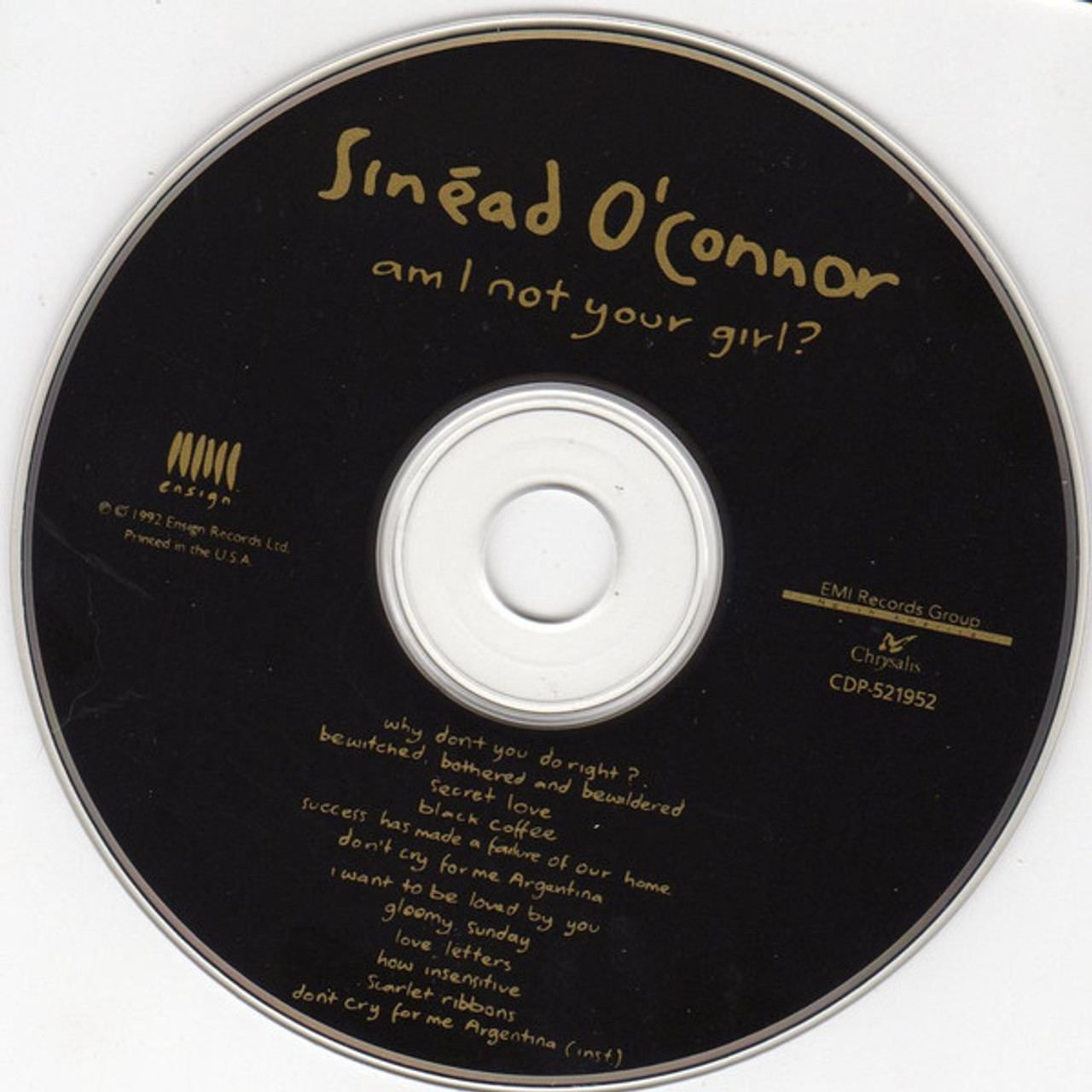 CD Sinead OConnor Am I Not Your Girl ? TOCP7380PROMO Ensign プロモ /00110 O'Connor, Sinead - Am I Not Your Girl? - Amazon.com Music