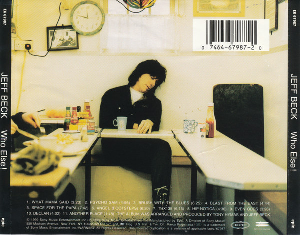 【新品未開封】【レコード】Jeff Beck フー・エルス!＜完全生産限定盤＞ フー・エルス!(LP)/JEFF BECK/ジェフ・ベック/1999年アルバムが