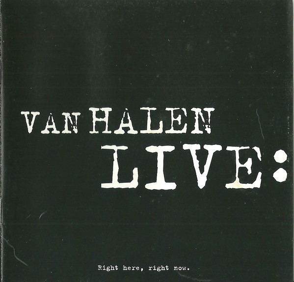 Van Halen - Live: Right Here, Right Now. (2xCD, Album)_3291769190