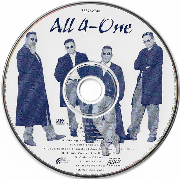 【CD】All 4 One／And the Music Speaks All-4-One - And The Music Speaks (CD, Album, SRC) - BullTrax Records