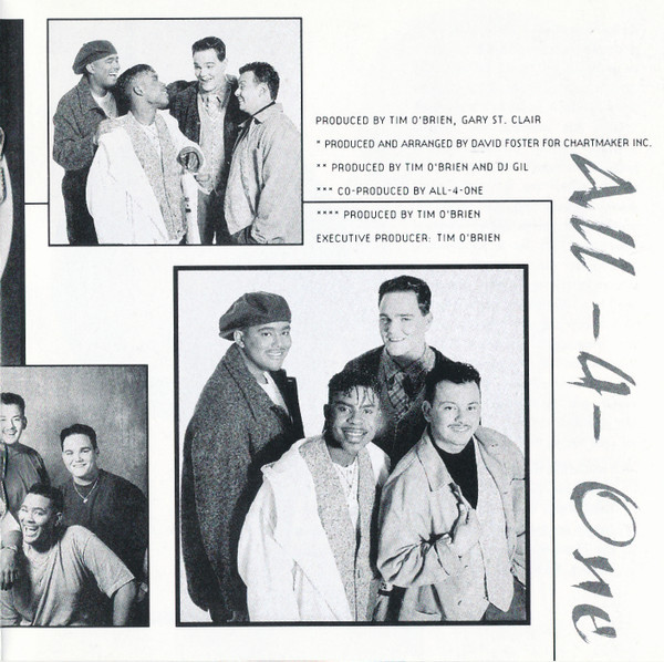 All-4-One - And The Music Speaks (CD, Album, SRC) - BullTrax Records