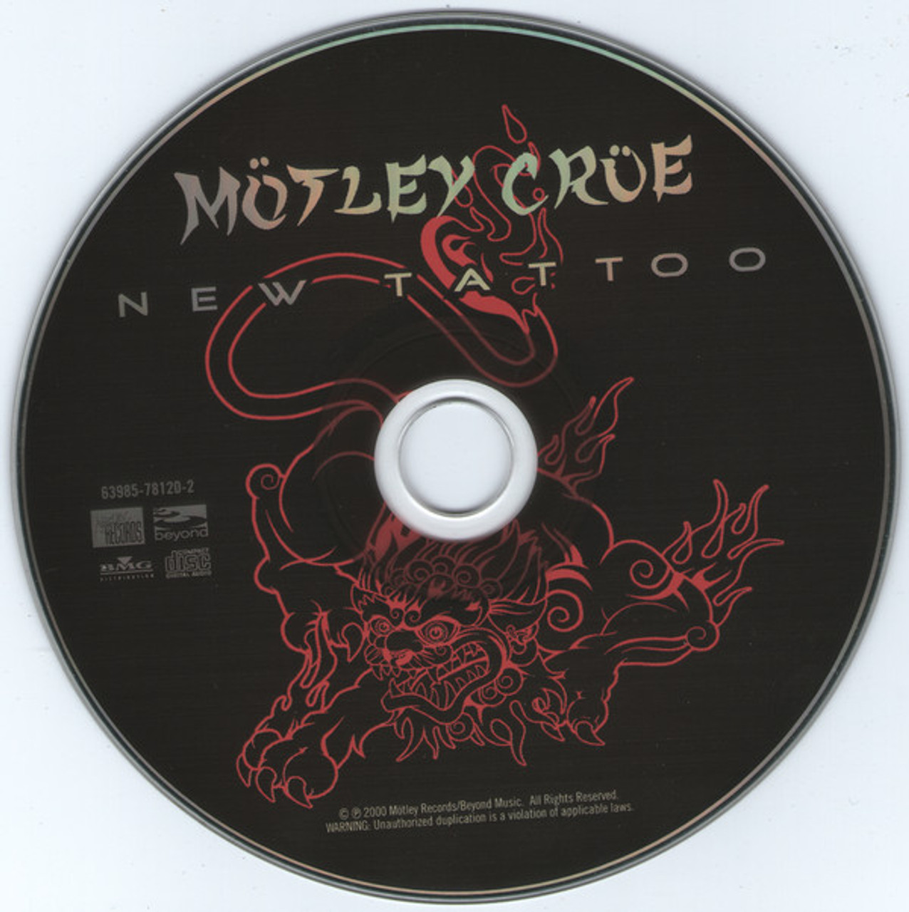 Mötley Crüe - New Tattoo (CD, Album) - BullTrax Records