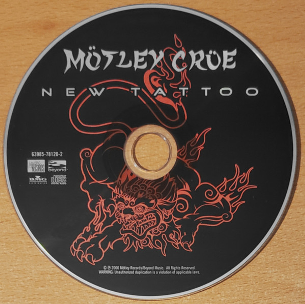 Mötley Crüe - New Tattoo (CD, Album) - BullTrax Records