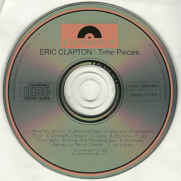 Clapton vinyl time pieces the best of eric clapton ERIC CLAPTON Time Pieces The Best Of Vinyl Brazil
