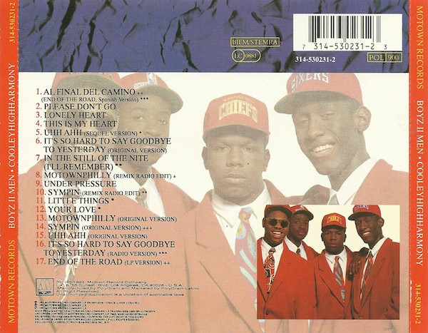 Boyz II Men - Cooleyhighharmony (CD, Album, RE) - BullTrax Records