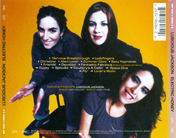 Luscious Jackson Electric Honey LP 公式販売サイト