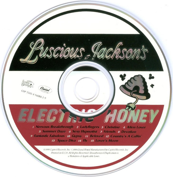 洋楽 Luscious Jackson Electric Honey LP Luscious Jackson Electric Honey LP Electric Honey by Luscious