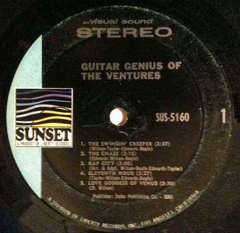 The Ventures - Guitar Genius Of The Ventures (LP, Comp)_3343223529