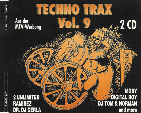 Various - Techno Trax Vol. 9 (2xCD, Comp) - BullTrax Records