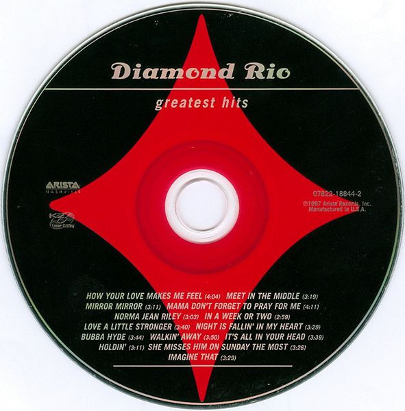 Diamond Rio Country Cd Diamond Rio - Greatest Hits (CD, Comp) - BullTrax Records