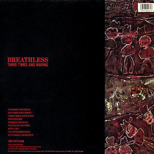 Breathless - Three Times And Waving (LP, Album) - BullTrax