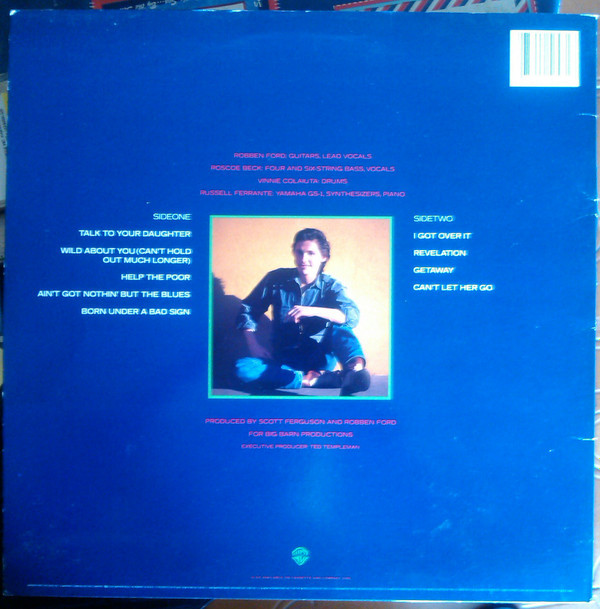 Robben Ford - Talk To Your Daughter (LP, Album, Spe) - BullTrax
