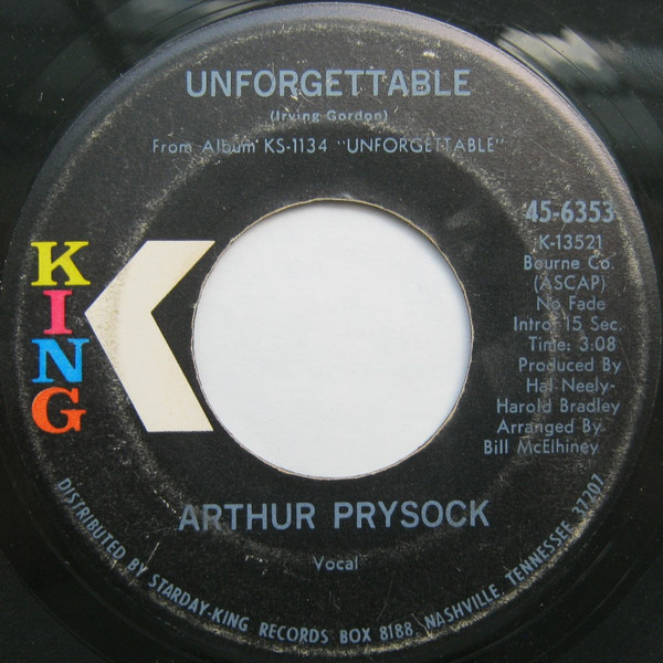 Arthur Prysock - Cry (7