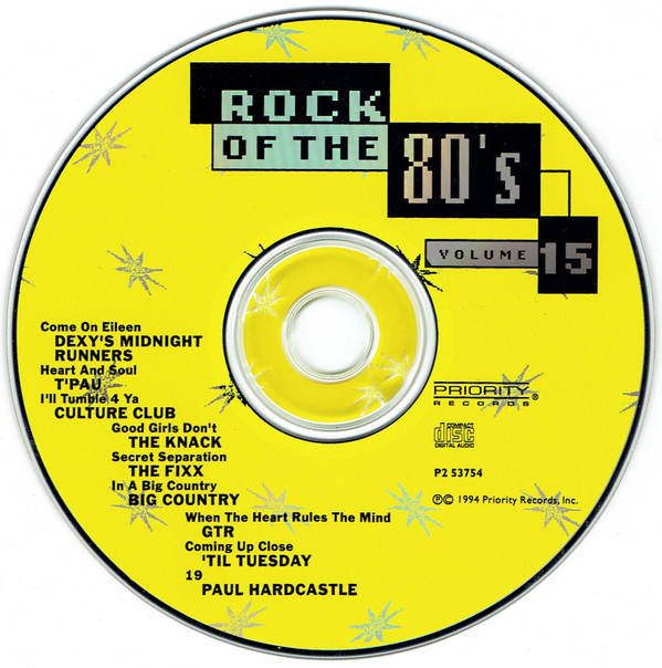 Various - Rock Of The 80's Volume 15 (CD, Comp) - BullTrax Records
