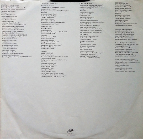 Teddy Pendergrass - TP (LP, Album, Ter) - BullTrax Records