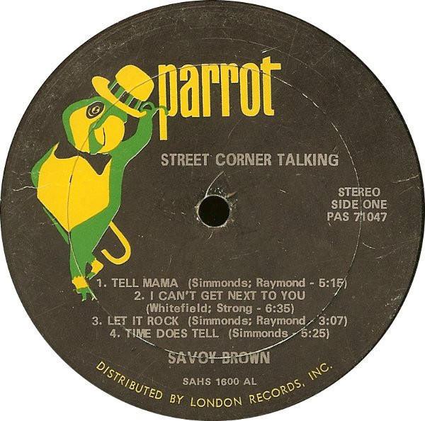 Savoy Brown - Street Corner Talking (LP, Album, AL )_3991707787