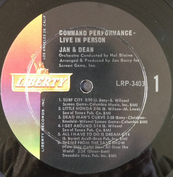 レコード COMMAND PERFORMANCE Amazon.co.jp: Command Performance