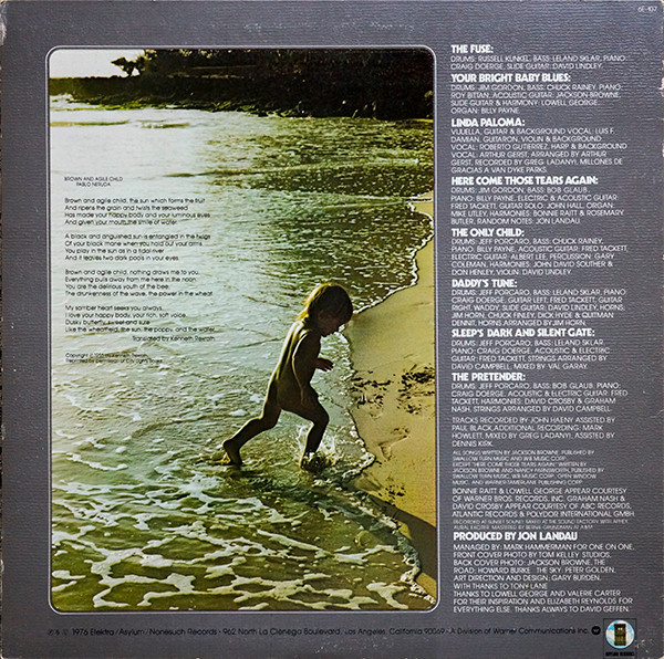 Jackson Browne - The Pretender (LP, Album, RE, SP )_4057041874