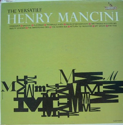 Henry Mancini And His Orchestra - The Versatile Henry Mancini And His Orchestra (LP, Mono, Gre)