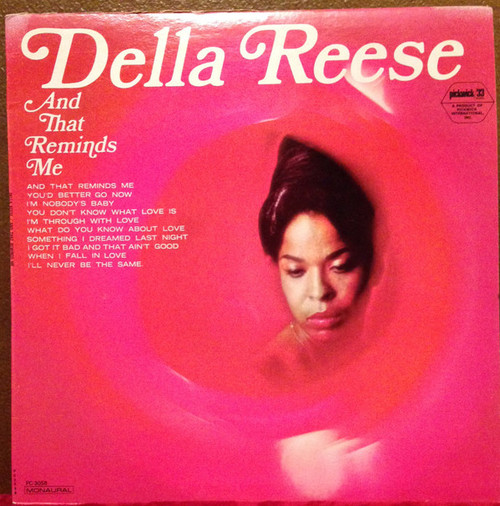 Della Reese - And That Reminds Me (LP, Comp, Mono)